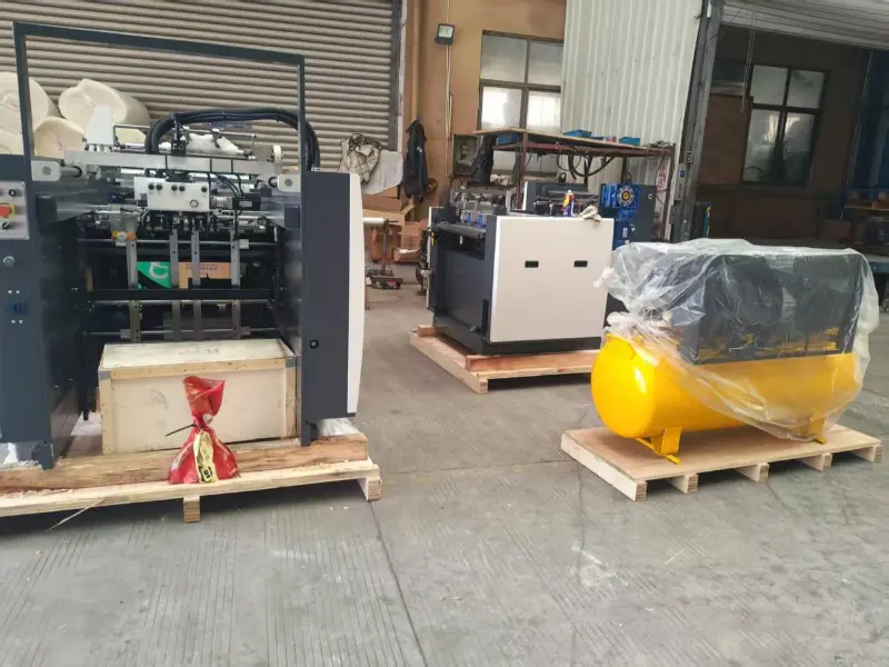 De nieuwe Star YFMA-760 automatische pre-coating-lamineermachine wordt binnenkort verzonden naar een klant in Saoedi-Arabië.