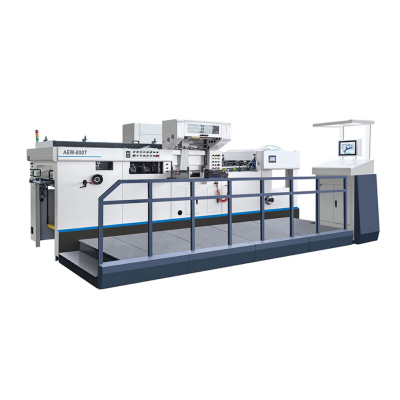 Automatisch hete stempel en die snijmachine