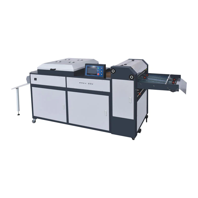 Handmatige inline UV -coatingmachine